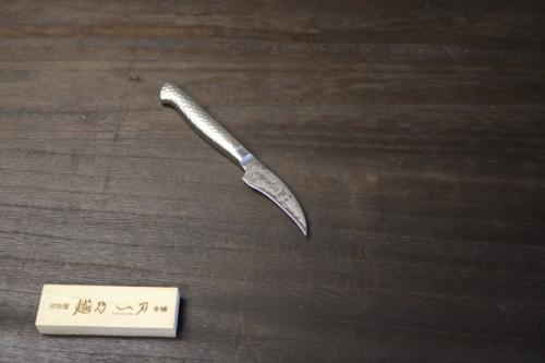越乃一刀 63層ダマスカス鋼 ピーリングナイフ 70mm – 刃物屋 越乃一刀 本舗